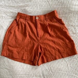 Linen blend Shorts